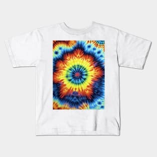 TIE DYE ART Kids T-Shirt